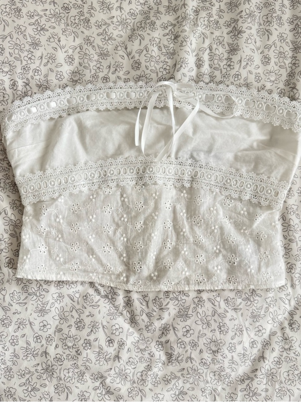 White Fox Boutique Strapless Top